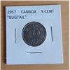 Image 1 : 1957 Bugtail Nickel