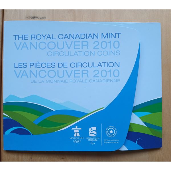 Canadian Mint Set of Vancouver Olympic Games