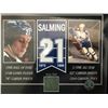 Image 1 : SALMING CAREER COLLAUGE MAPLE LEAF GARDENS SEAT PIECE GREATS OF THE GAME