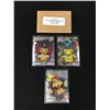 Image 1 : 3X POKEMON PIKACHU MEGA EVOLUTIONS COSPLAY PROMO HOLO CARDS