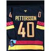 Image 1 : ELIAS PETTERSSON SIGNED CANUCKS JERSEY KB AUTHENTICS COA
