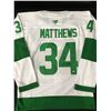 Image 1 : AUSTON MATTHEWS SIGNED ST PATS JERSEY KB COA