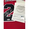 Image 2 : MICHAEL JORDAN SIGNED CHICAGO BULLS JERSEY UPPER DECK COA