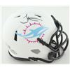 Image 1 : Tyreek Hill Miami Dolphins Autographed Custom Miami Vice Speed Mini Football Helmet BECKEET COA