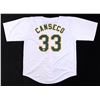 Image 1 : JOSE CASECO SIGNED OAKLAND JERSEY JSA COA