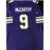 Image 1 : J.J. MCCARTHY SIGNED MINNESOTA VIKINGS JERSEY KB AUTHENTICS COA