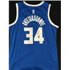 Image 1 : GIANNIS ANTETOKOUNMPO SIGNED MILWAUKEE BUCKS JERSEY - KB COA