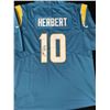 Image 1 : JUSTIN HERBERT SIGNED LOS ANGELES CHARGERS JERSEY - KB COA