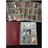 Image 1 : LOT OF VINTAGE TRADING CARDS WITH BINDER