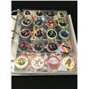 Image 2 : BINDERS OF VINTAGE POGS AND NON SPORTS CARDS