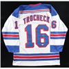 Image 1 : VINCENT TROCHEK SIGNED NEW YORK RANGERS JERSEY - JSA COA