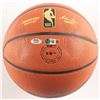 Image 3 : MAGIC JOHNSON AND LARRY BIRD DUAL SIGNED NBA FINALS BASKETBALL (BECKETT COA)