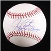 Image 1 : JOE CARTER SIGNED AND INSCRIBED BASEBALL (JSA COA)