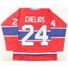 Image 1 : CHRIS CHELIOS SIGNED MONTREAL CANADIANS HOCKEY JERSEY (JSA COA)