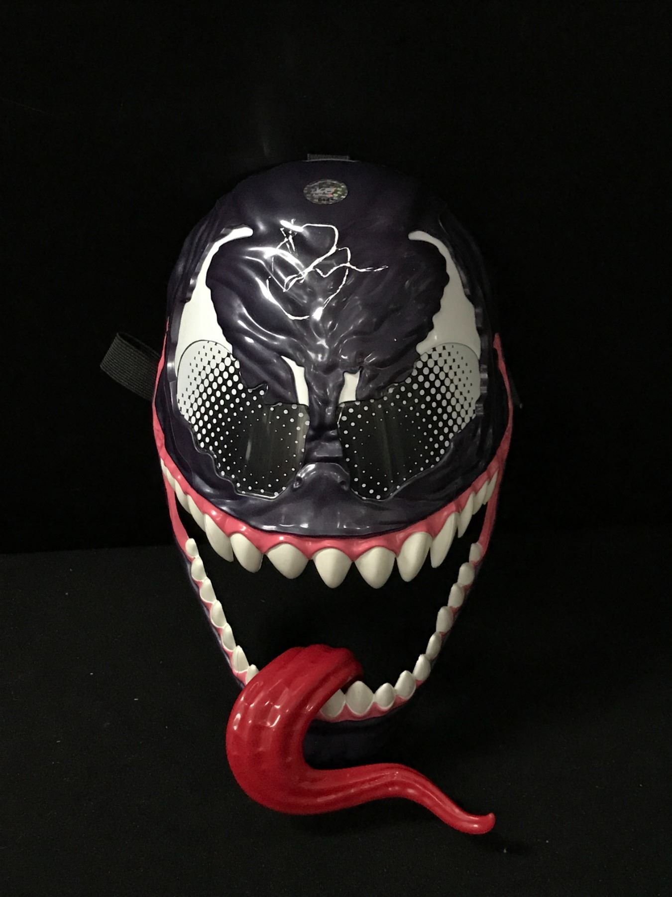 Tom Hrdy Rapper Mask TOM HARDY SIGNED VENOM MASK KB AUTHENTICS COA
