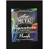 Image 1 : 2024 Leaf Metal Signature Series Multisport 1/1 Proofs Mystery pack