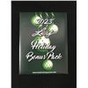 Image 1 : 2023 Leaf Holiday Bonus Pack Featuring Unsigned 1/1 Green Pre-Production Proof