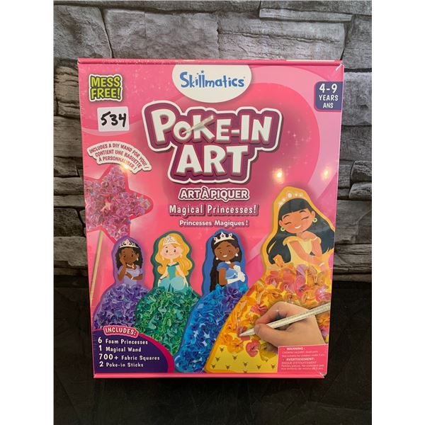 Skillmatics Poke-In Art Magical Princess 4-9 Year Old