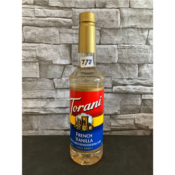 Torani French Vanilla Syrup BB18/ Nov/2026 750ml