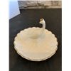 Image 2 : Lot of 2 Zeayea Ceramic Ring Holder Peacock Jewelry Tray