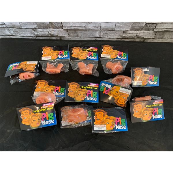 Toy Pig Noses - Bag of 12 Hog Noses Wild Fun