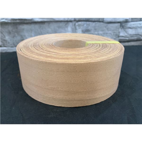 Walnut 2"x 50' Roll Preglued Wood Veneer Edge Banding