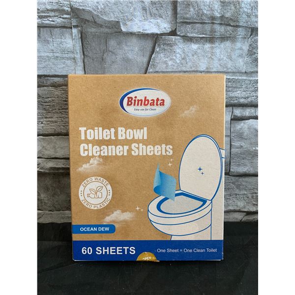 Toilet Bowl Cleaner Sheets - 60 Sheets - Ocean Dew