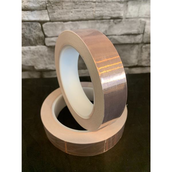 Copper Foil Tape 1"x 65' 2 Pack