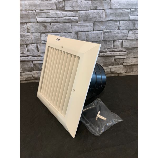 Exhaust Return Unit - White - 11' x 11' Square and 6" Diameter