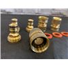 Image 3 : Garden Hose Quick Connectors Solid Brass