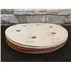 Image 3 : Awutzut 9 Inch 6 Hole Sanding Discs 40 Grit Hook and Loop for Drywall Sander 12 Pack