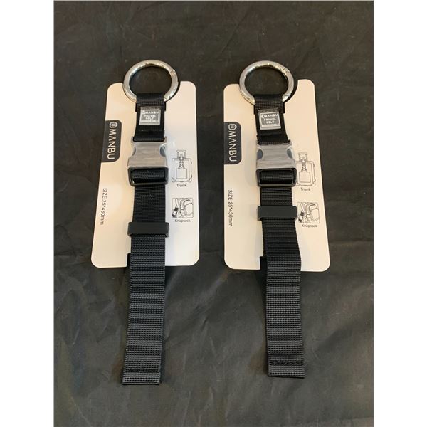 Manbu Travel Belt Add A Bag 2 Pack