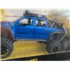 Image 4 : Che Zhi Die Cast Ford Raptor Truck Blue 1:24
