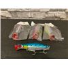 Image 1 : 4 Pack of Fishing Lures