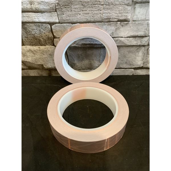 Copper Foil Tape 1"x 65' 2 Pack