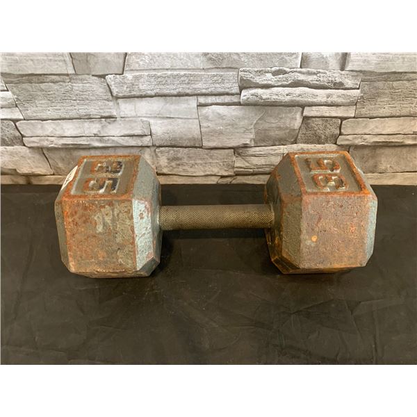 35 Pound Bar Bell Weight