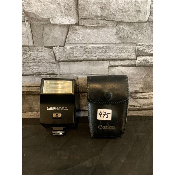 Canon Speedlite 188A Flash Missing Battery Cover