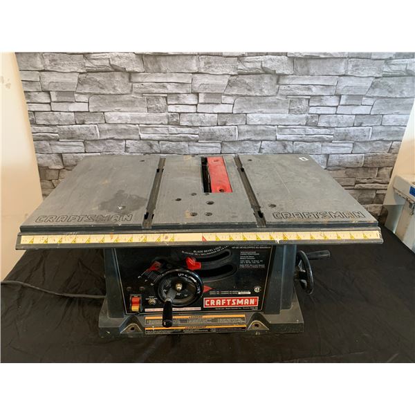 Craftsman 10 Inch Table Saw 2.5 HP