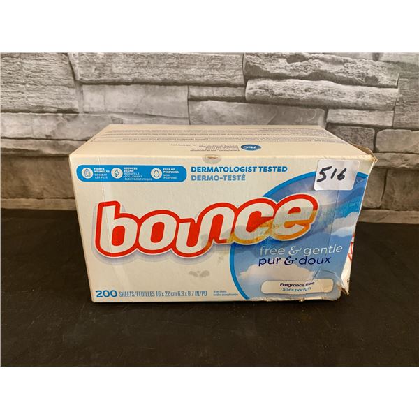 Bounce Free & Gentle - Fragrance Free - 200 Sheets