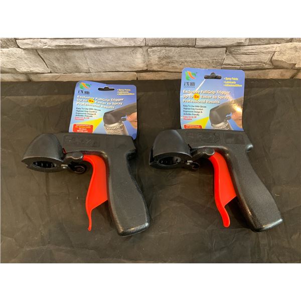 Exclusive Full Grip Trigger Up To 8 Times Faster for all Types Spray Cans 2 Pack