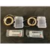 Image 1 : 2 Pack Fairy Lights Battery Operated Waterproof 8 Modes With Remotes
