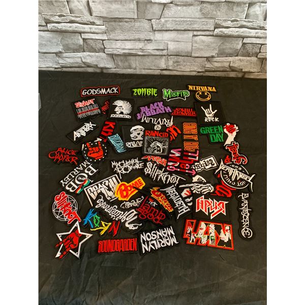 Morale Patches 50 Pack Assorted Bands