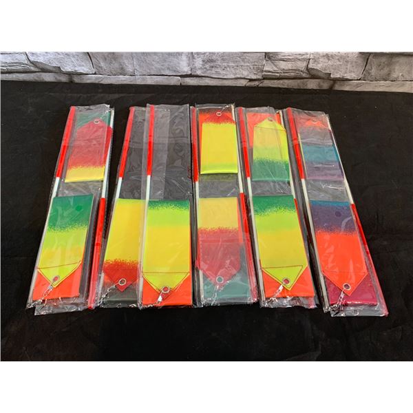 10 Pcs Rainbow Dance Ribbons for Kids