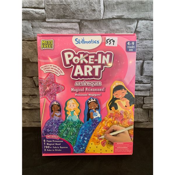 Skillmatics Poke-In Art Magical Princess 4-9 Year Old