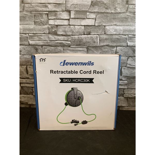 Dewenwils Retractable Cord And Reel 30 Feet Lead And Cord Length 4 Feet