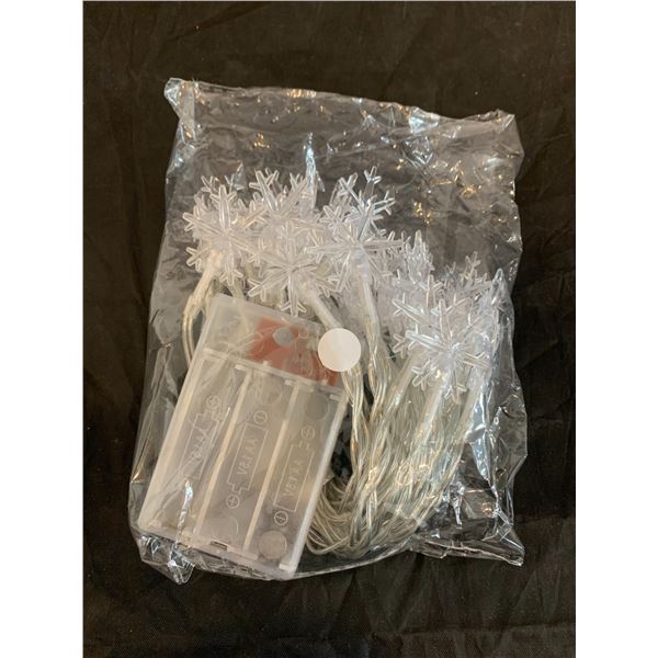 Snow Flake String Lights Battery Opperated