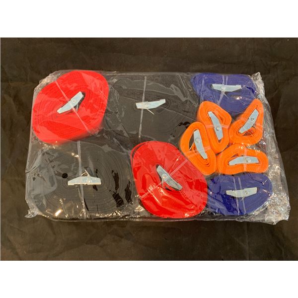 Tie Down Straps 10 Pack Different Sizes