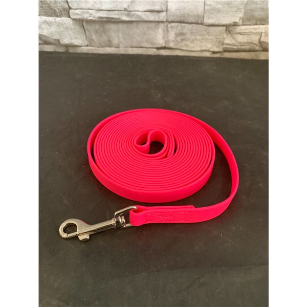 Watrproof Long Leash Pink Colour 15 Ft