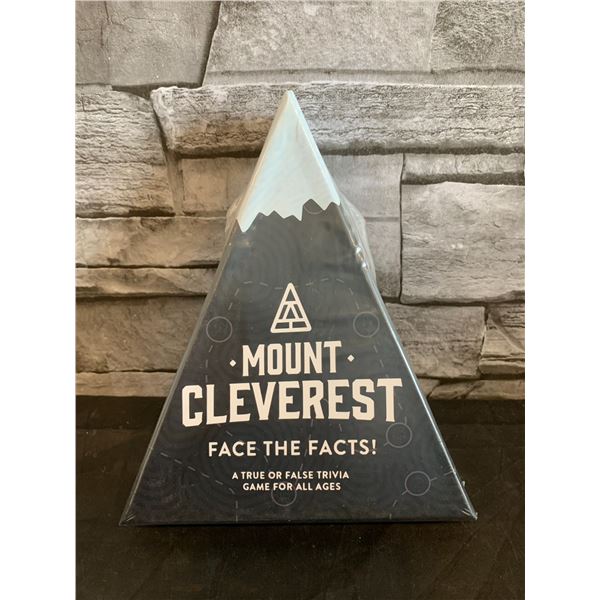 Mount Cleverest Face The Facts A True or False Trivia Game for All Ages