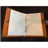Image 3 : A5 Binder Leather Notebook Lined Paper With 12 Markers